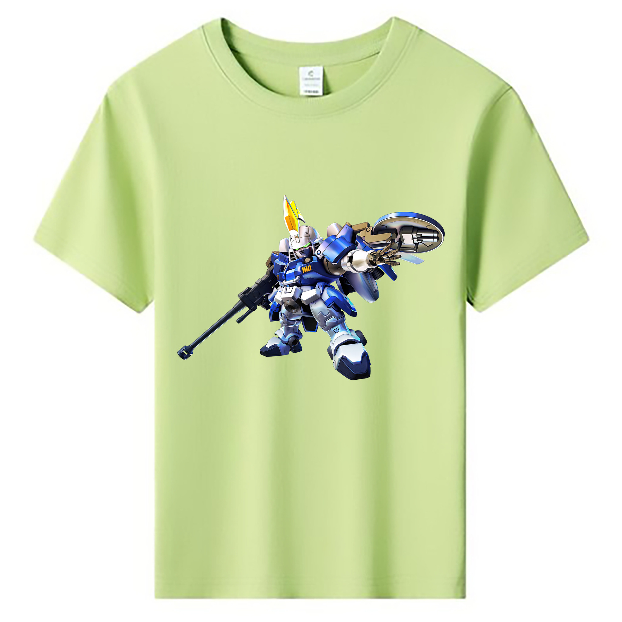 （画像用） 機動戦士ガンダム Mobile Suit Gundam 綿100％キッズTシャツ（フロントプリント）